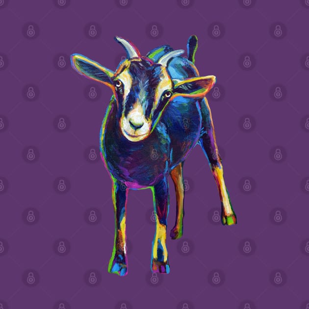 Gertie the Goat, Star of the Show by RobertPhelpsArt