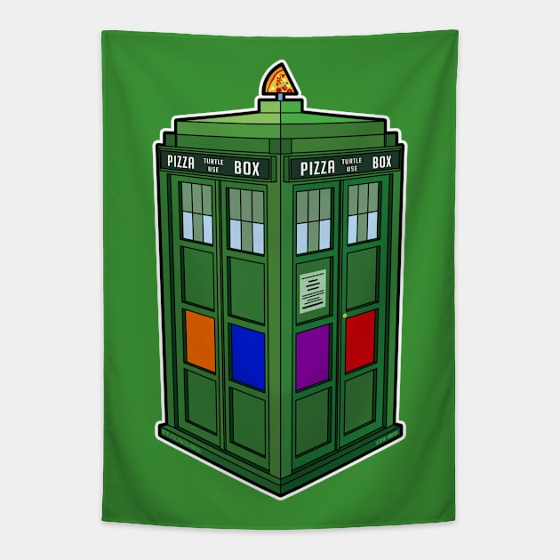 TMNTARDIS (alt) Tapestry by Roufxis