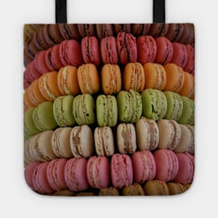 Colorful French Macaron Tower Tote