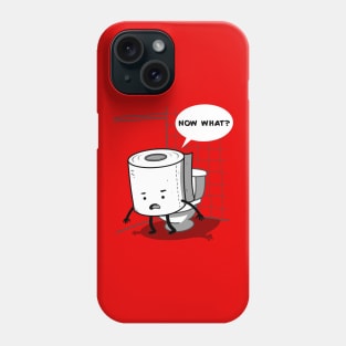 Funny Cute Kawaii Toilet Paper Humor Comedy Phone Case