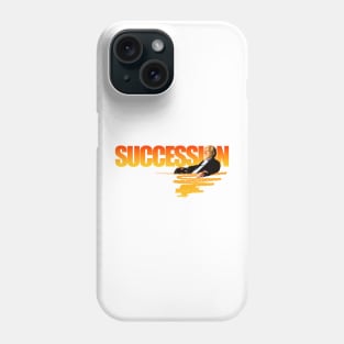 succession, tv series fan works graphic design by ironpalette Phone Case