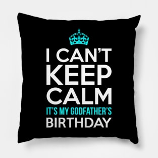 I Cant Keep Calm Its My Girlfriends Birthday Party Pillow