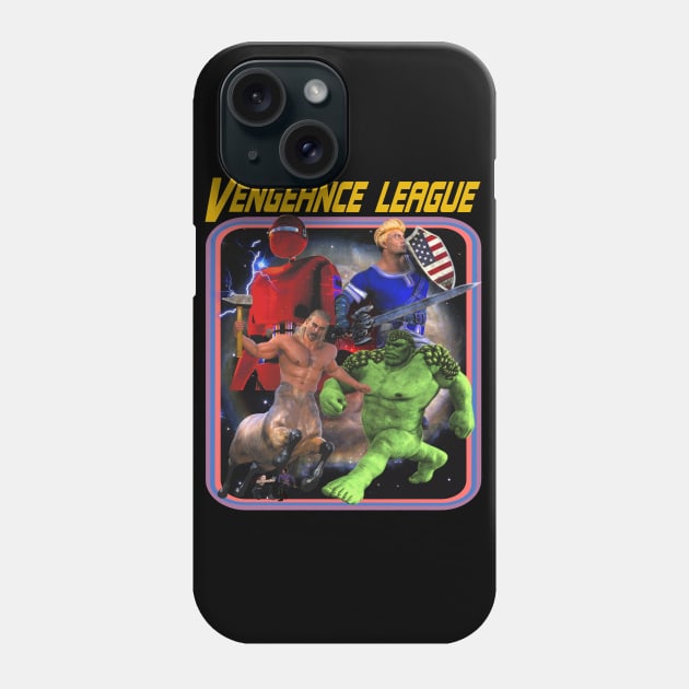 Off Brand Hero Team! (parody) Phone Case by blueversion