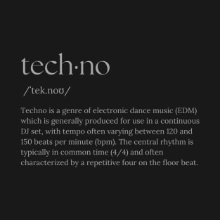 Techno Definition T-Shirt