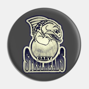 Gary Steelheads Basketball Pin