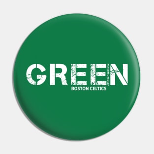 Green Boston Celtics Pin