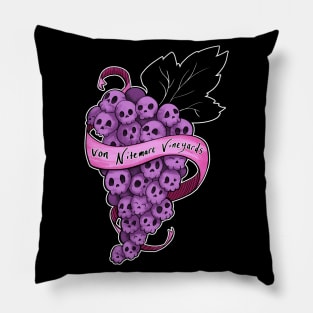 von Nitemare Vineyards Logo! Pillow