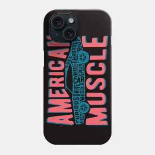 American Muscle Car Vintage Graphic Phone Case