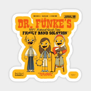 Dr. Fünke's 100% Natural Good-Time Family Band Solution Magnet