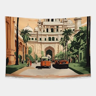 Hyderabad India Vintage Tourism Travel Tapestry