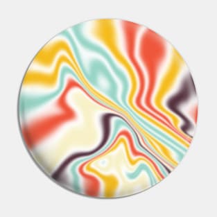 Liquid shapes Pin