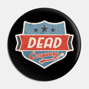 dead company vintage art Pin