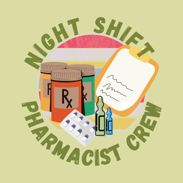 Night shift pharmacist crew by Yenz4289