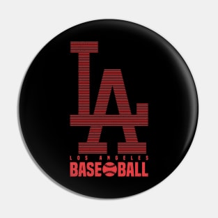 LA Baseball 2 Pin