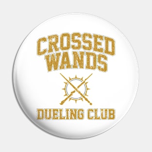 Crossed Wands Dueling Club (Variant) Pin