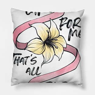 Flower Girl Pillow