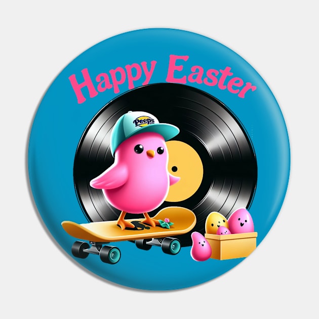 easter peeps vinyl Pin by BukovskyART