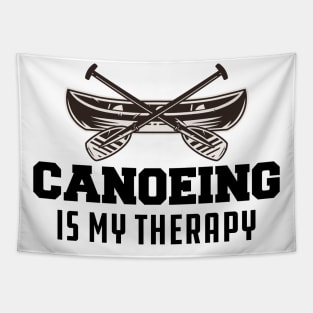 Canoeing Is My Therapy Tapestry