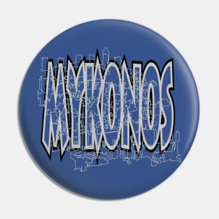 Mykonos Pin