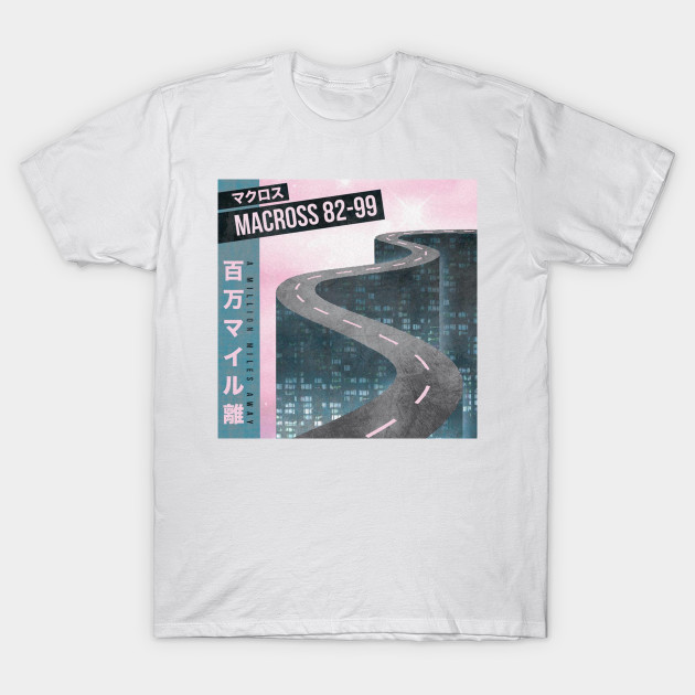 Get Wallpaper Million Miles Away Macross 82 99 Future Funk T Shirt Teepublic Desktop Wallpaper Free