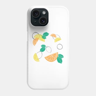 Refreshing Citrus Fruits Phone Case