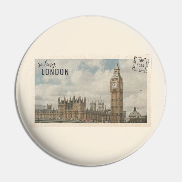 So Long, London Pin by MickeysCloset
