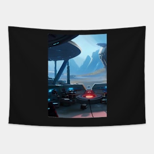 STARGATE CONTROL ROOM Tapestry