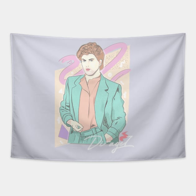 Pastel Vice George Michael Tapestry by di-age7