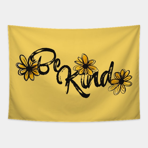 Be Kind Tapestry by bubbsnugg