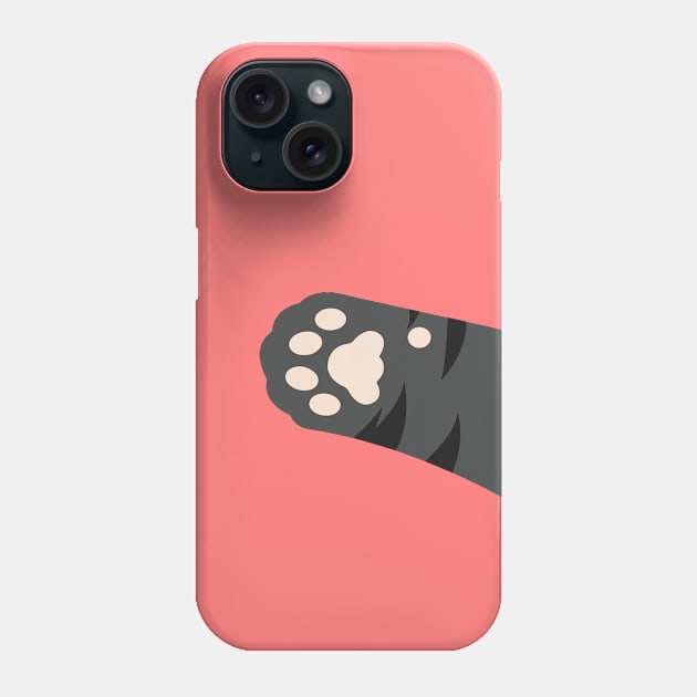 Kitty Paw Phone Case by Mota