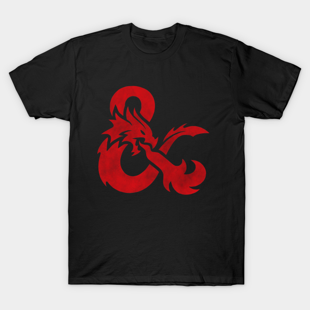 D&D - Distressed - Dungeons And Dragons - T-Shirt