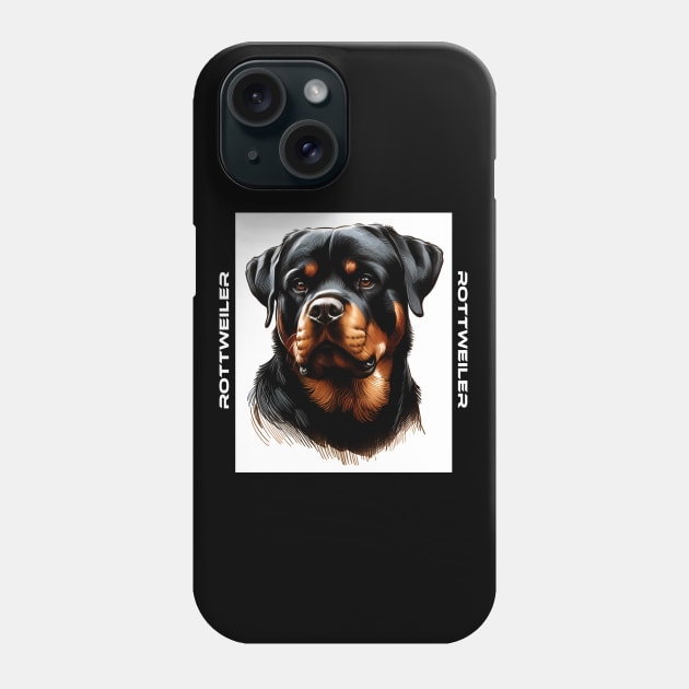 Rottweiler Phone Case by MtWoodson