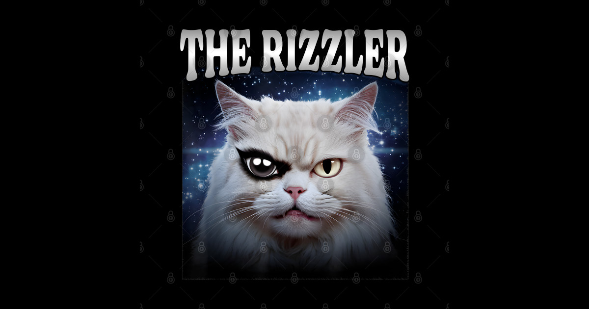 The Rizzler Funny Cat Meme Sigma Humor Joke Sarcastic - The Rizzler ...