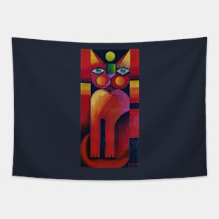 Red Cat Tapestry