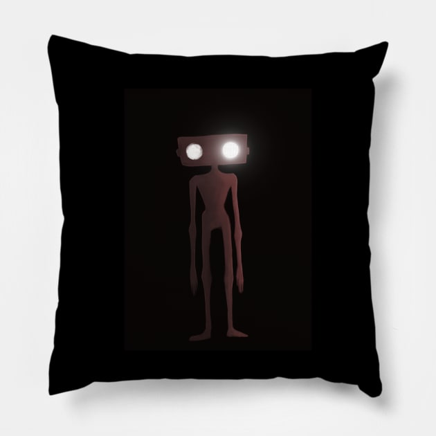 spooky creature Pillow by danas_fantasy