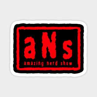 Amazing Nerd Show Wolf Pac Red Magnet