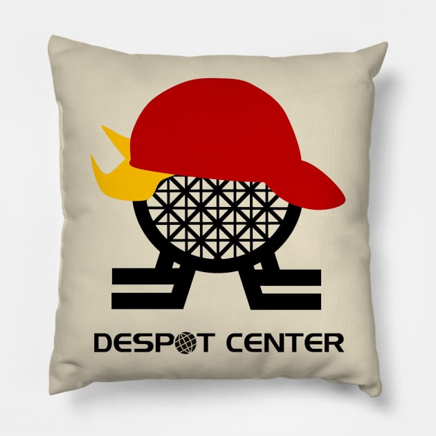 Despot Center Pillow by Voldy