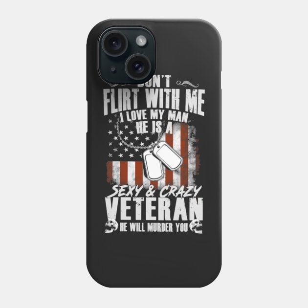 Vet dont flirt with me Phone Case by melinhsocson