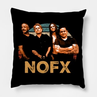 Nofx Evolution Visualizing The Band's Sonic Path Pillow