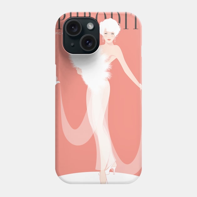 Olympic goddess Magazine: Aphrodite Phone Case by LaInspiratriz