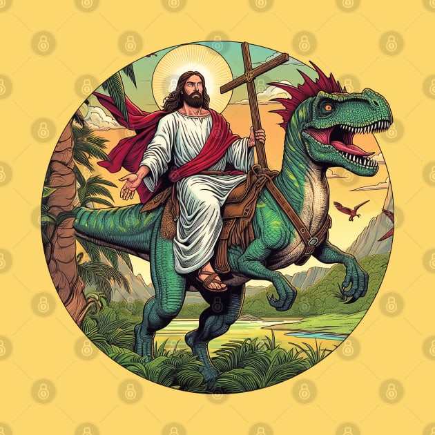 Dino Jesus by JennyPool