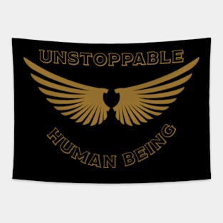 Unstoppable human beings Tapestry