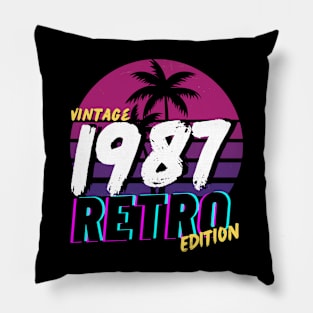 Vintage 1987 Pillow