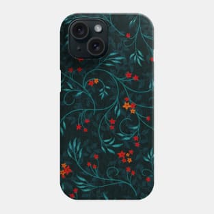 Floral vines Phone Case