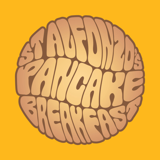 St. Alfonzo's Pancake Breakfast Zappa TShirt TeePublic
