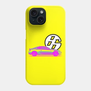 GT86 Body Lemon Violet Phone Case