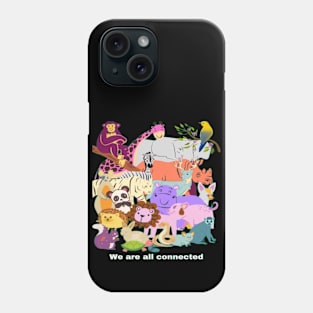 We are all connected 3.0 Phone Case