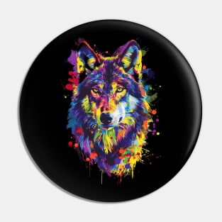 Wolf Rehabilitation Success Pin