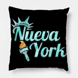 New York statue of liberty Nueva York Pillow