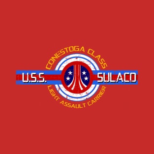 USS Sulaco, distresed T-Shirt